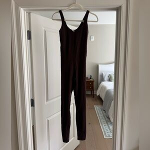 lululemon athletica Dark Brown Sleeveless Jumpsuit